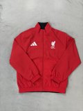 Liverpool  Two-sided Red Black Windbreaker 25-26