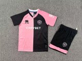 Queens Park Rangers Away Kids  1:1 Quality Soccer Jersey  25-26