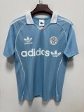 Adidas Clover Player Blue 1:1 Quality Soccer Jersey  25-26