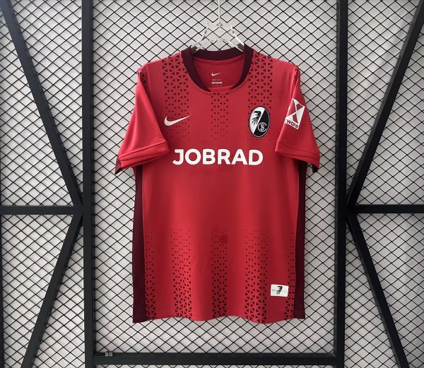 SC Freiburg Home  Fans  1:1 Quality Soccer Jersey  25-26