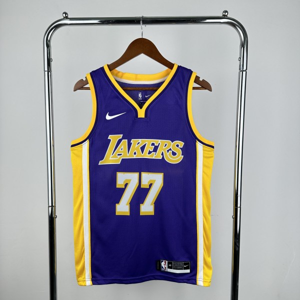 Los Angeles Lakers  #77 DONCIC     1:1 Quality NBA Jerseys