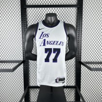Los Angeles Lakers City Edition  #77 DONCIC  white 1:1 Quality NBA Jerseys 2023