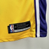 Los Angeles Lakers  #77 DONCIC  yellow 1:1 Quality NBA Jerseys