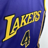 Los Angeles Lakers  Jordan  #4 KNECHT  1:1 Quality NBA Jerseys  2023