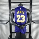 Los Angeles Lakers  Purple  jordan #23 JAMES NBA Jerseys  2026