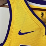 Los Angeles Lakers  #77 DONCIC  yellow 1:1 Quality NBA Jerseys