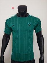 Liverpool  t-shirt Special Edition Green Player 1:1 Quality Soccer Jersey    25-26