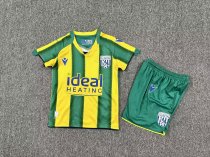 West Bromwich Albion Away Fans Kids  1:1 Quality Soccer Jersey  25-26