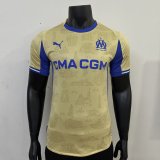 Marseille Third fourth Away Player 1:1 Quality Soccer Jersey  25-26