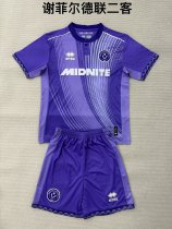 Sheffield United Third Away Fans  (Kids and Man)  1:1 Quality Soccer Jersey  25-26