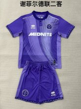 Sheffield United Third Away Fans  (Kids and Man)  1:1 Quality Soccer Jersey  25-26