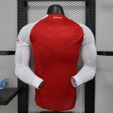 Arsenal  Home  Long Player 1:1 Quality Soccer Jersey    25-26