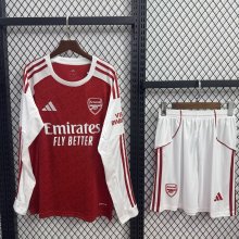 Arsenal  Home Long  Sets Fans  1:1 Quality Soccer Jersey    25-26