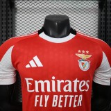 Benfica Home Player  25-26  1:1 Quality Soccer Jersey