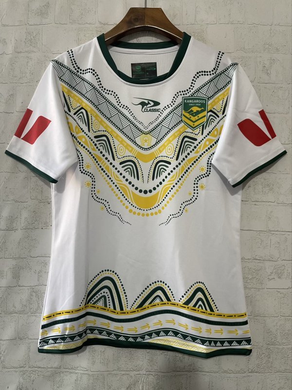 KANGAROOS Rugby jerseys White fans  1:1  2025