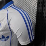 Adidas Clover Player White 1:1 Quality Soccer Jersey  25-26