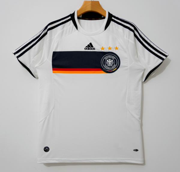 Retro Germany Home 1:1 Quality Soccer Jersey  2008