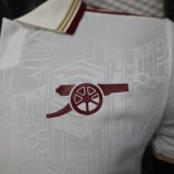 Arsenal  Away Player 1:1 Quality Soccer Jersey    25-26