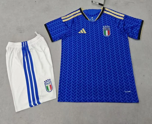 Italy Home Sets with pants Fans 1:1 Quality Soccer Jersey  26-27（2026）