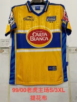 Retro  Tiger Home   1:1 Quality Soccer Jersey   1999 2000