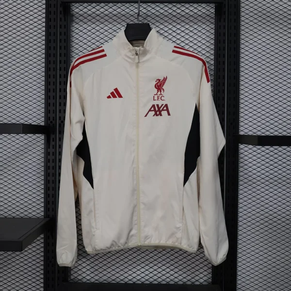 Liverpool Windbreaker  Yeollw  1:1 Quality Soccer Jersey  25-26