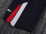 Retro England Long  home Kids 1:1 Quality Soccer Jersey  1998