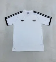 Adidas  T-shirt  White Fans 1:1 Quality Soccer Jersey  25-26