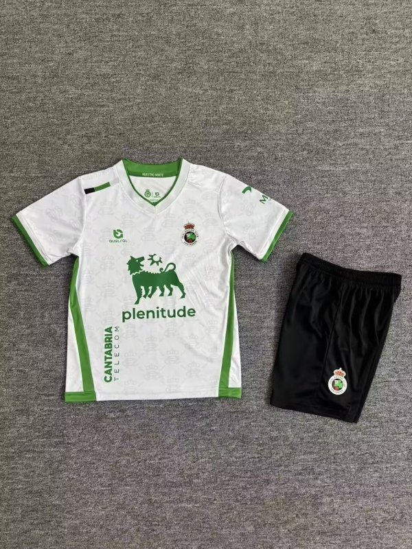 Santander Home Fans  Kids 1:1 Quality Soccer Jersey  25-26