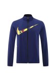 Nike Windbreaker Blue 1:1 Quality Soccer Jersey  25-26