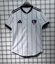 MLB Colo Colo Baseball White Jerseys  25-26