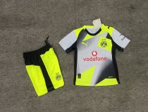 Dortmund Away kids 1:1 Quality Soccer Jersey   25-26