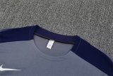 PSG Paris Training  Fans kits Grey 1:1 Quality Soccer Jersey 25-26 (Kids And Man )