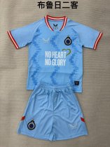 Brugge THird Away Fans  (Kids and Man)  1:1 Quality Soccer Jersey  25-26