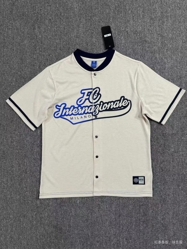 MLB inter milan Baseball White Jerseys  25-26