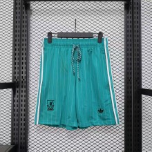 Liverpool T-shirt leisure Fans Pant Pants Shorts    1:1 Quality Soccer Jersey 25-26