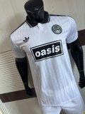 AD oasis  Adidas Clover #25  T-shirt White Player 1:1 Quality Soccer Jersey  25-26