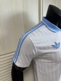 AD oasis Adidas Clover #25  T-shirt White Player 1:1 Quality Soccer Jersey  25-26