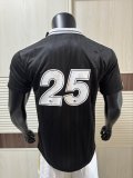 AD oasis Adidas Clover #25  T-shirt  Black Player 1:1 Quality Soccer Jersey  25-26
