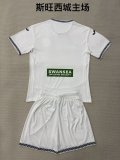 Swansea City Home Fans 1:1 Quality Soccer Jersey   25-26 (kids and man )