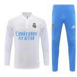 Real Madrid  Player Training  Tracksuit White (Kids And Man )  1:1  25-26