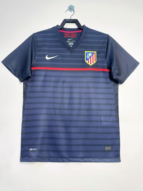Retro Atletico Madrid Away 1:1 Quality Soccer Jersey  2011-2012