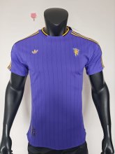 Manchester United  t-shirt Special Edition Purple 1:1 Quality Soccer Jersey    25-26