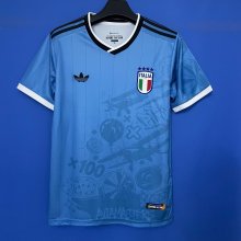 Italy game Special Edition Blue Fans  1:1 Quality Soccer Jersey  25-26