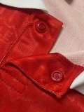 Retro Chile Home  Long Fans 1:1 Quality Soccer Jersey  1995