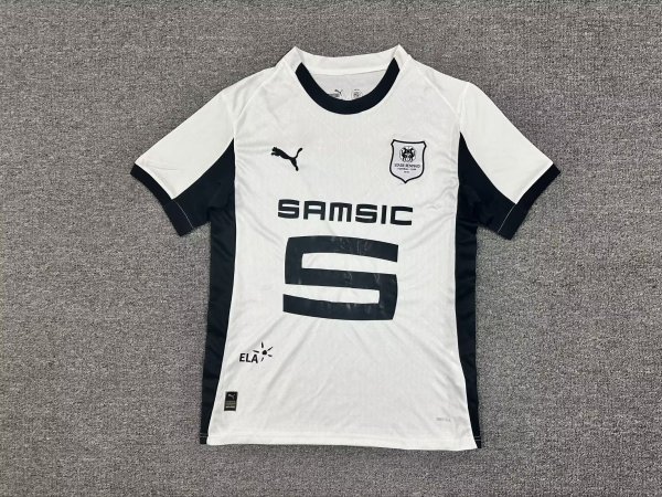Stade Rennais Away Fans 1:1 Quality Soccer Jersey 25-26