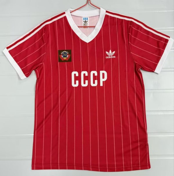 Retro Soviet Union Home 1:1 Quality Soccer Jersey  1982-1983