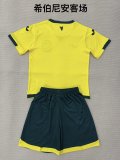 Hibernian Away Fans  (Kids and Man)  1:1 Quality Soccer Jersey  25-26