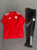 Sevilla  Training  Tracksuit Red (Kids And Man )  1:1  25-26