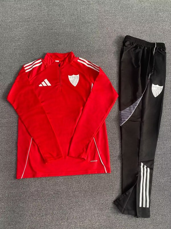 Sevilla  Training  Tracksuit Red (Kids And Man )  1:1  25-26