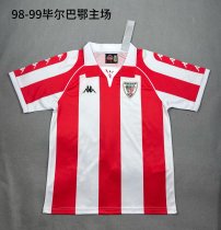 Retro Bilbao Home 1:1 Quality Soccer Jersey   1997-1998